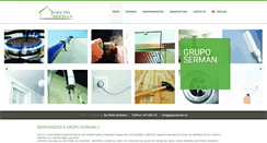 Desktop Screenshot of gruposerman.es
